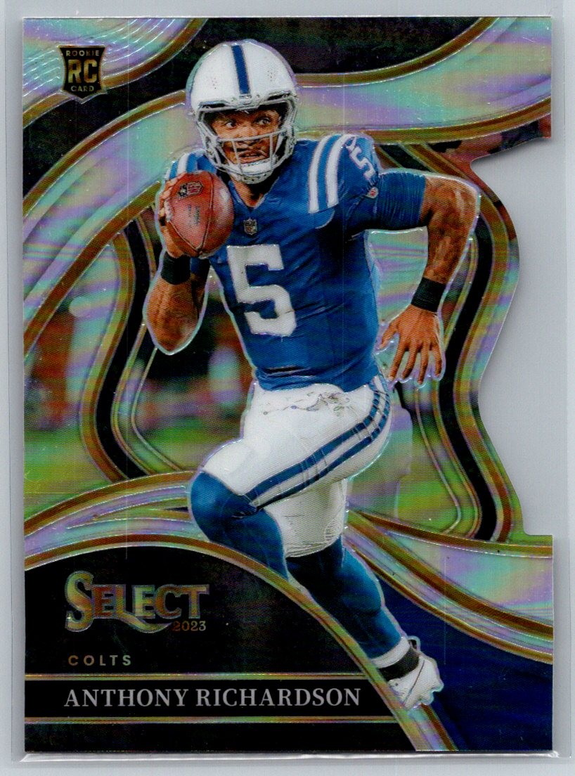 2023 Panini Select #297 Anthony Richardson Silver Prizms