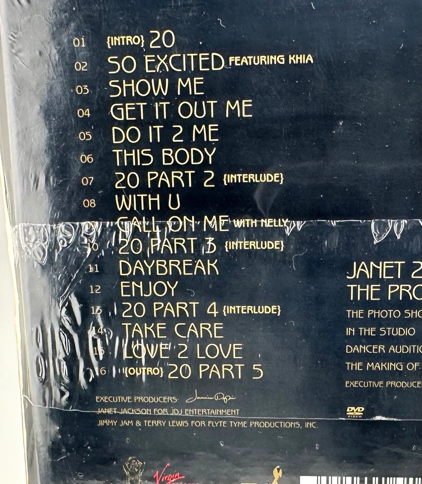 20 Y.O. by Janet Jackson [ NEW Special Collector's Ed. CD BOX DVD Booklet Hype ] - Image 4 of 4