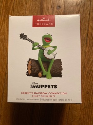 Hallmark Keepsake Kermit's Rainbow Connection magic 2025 Disney Muppets ornament