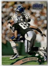 1997 STADIUM CLUB #131 RODNEY HARRISON SAN DIEGO CHARGERS RC