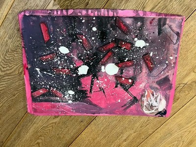 Original Medium Gemälde Abstrakt Moderne Kunst