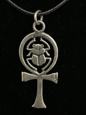 Rare Pendant 800 Silver Made in Egypt Ankh, the symbol of life