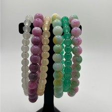Elegant Multicolor Beaded Bracelet Set