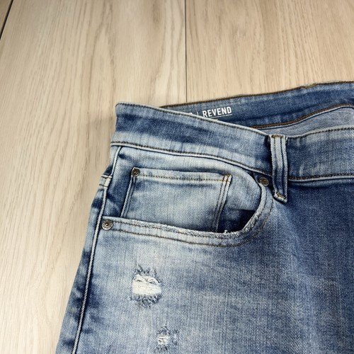 G Star Raw Revend Skinny Jeans Mens Size 38x32 Blue Stretch Denim Grunge Rock - Picture 6 of 15