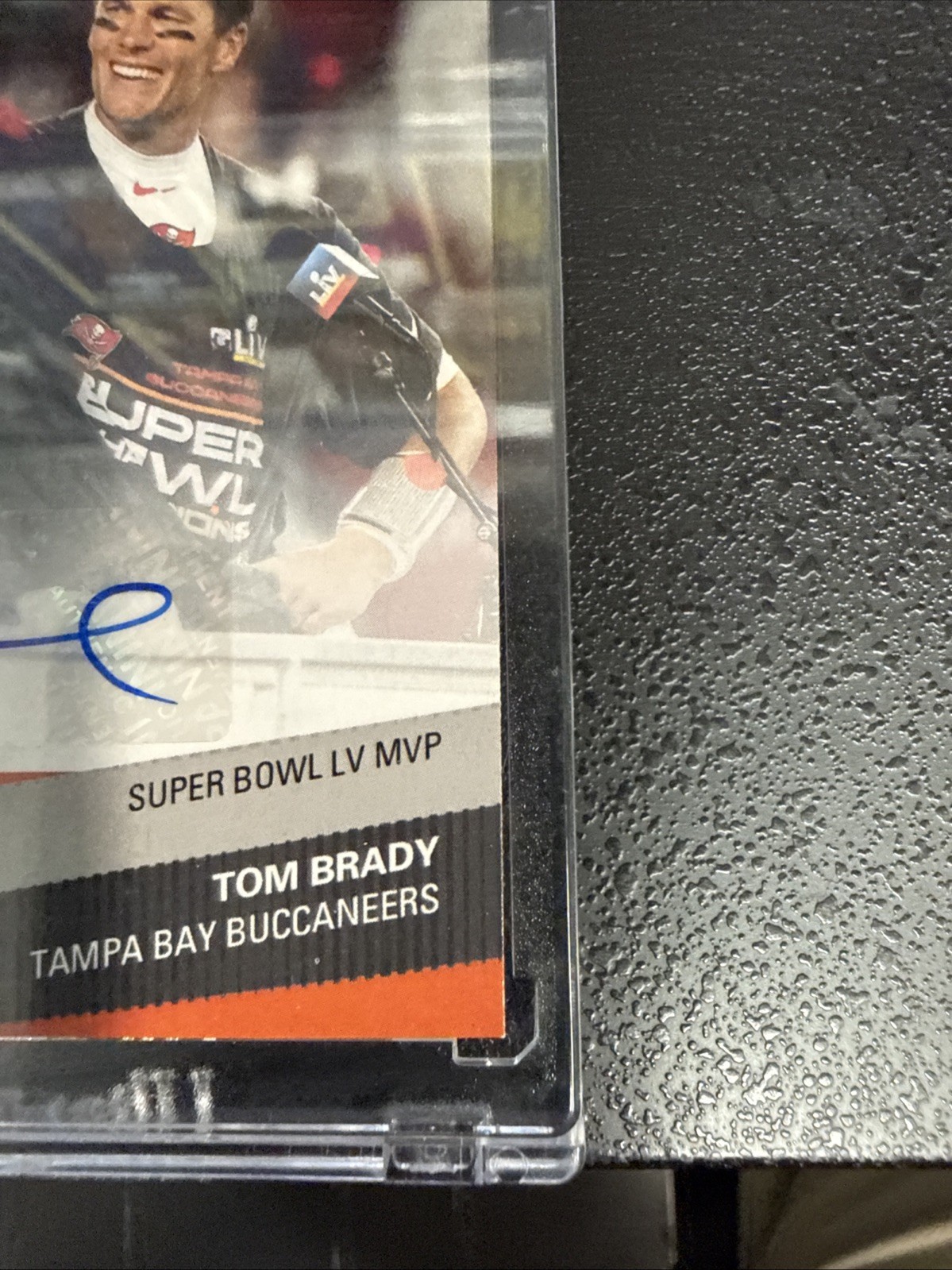 2020 NFL Panini Instant Tom Brady #266 auto Super Bowl LV MVP SP 2/10 RARE view 7