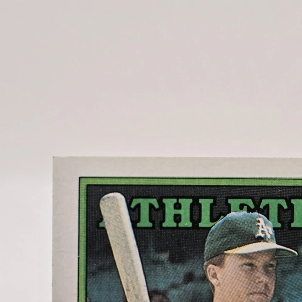 Topps Baseball 1988 Mark McGWIRE #580 *RARO* TARJETA DE ERROR *LOGOTIPO DOBLE TOPPS* Foto 4 de 4