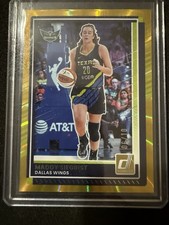 Maddy Siegrist 2025 Donruss WNBA Gold /10 Dallas Wings SSP #20