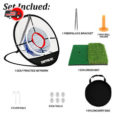 Golf Chipping Net, Portable Folding Golf Training Net, Golf Target Chipping Net
