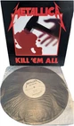 Metallica Kill ’Em All ORIGINAL 1983 Megaforce MRI-069 LP Vinyl First Press VG+