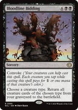 Bloodline Bidding 91 Rare Lorwyn Eclipsed Magic: The Gathering Near Mint