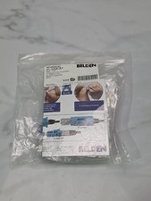 LOT OF 24 Belden AX105202-S1 FX Brilliance OM3/OM4 Multimode LC Connector Aqua -