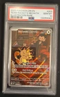 Team Rocket's Meowth 203/182 - Sv10: Destined Rivals ILLUSTRATION RARE PSA 10