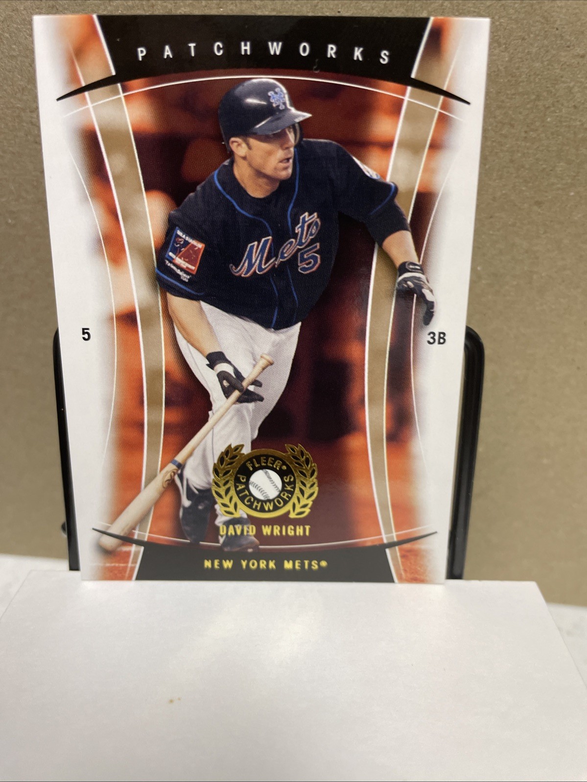 2005 Fleer Patchworks David Wright 207/499 #77 Mets