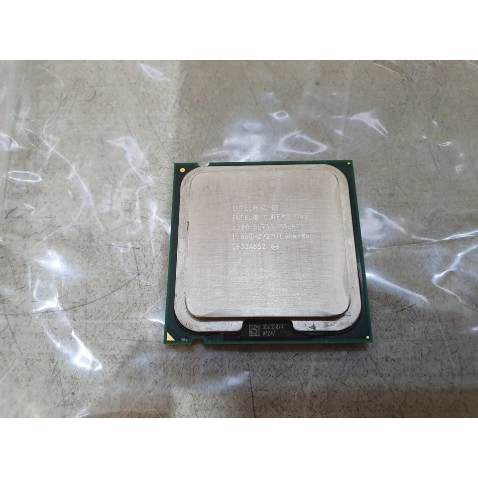 Intel Core 2 Duo 6300 SL9SA Malay Desktop CPU Processor 1.86GHZ/2M/1066/06 - Image 3 of 4