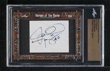 2018 Leaf Heroes of the Game Cut Signatures Johnny Manziel Auto 00jz