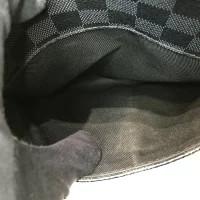 LOUIS VUITTON District NM Shoulder Bag Damier Graphite Black Messenger image 6