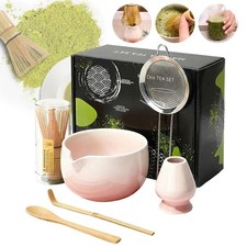 6St&uuml;ck Matcha Set Matcha Besen Set Matcha Schneebesen Set Teeschale Matchaschale