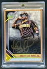 2023 Topps Museum Collection Fernando Tatis Jr. Framed Auto Wood Frame #1/1
