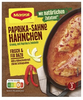10x Maggi Fix Paprika Cream Chicken 31G Seasoning Spice Mix - Ship from Germany!