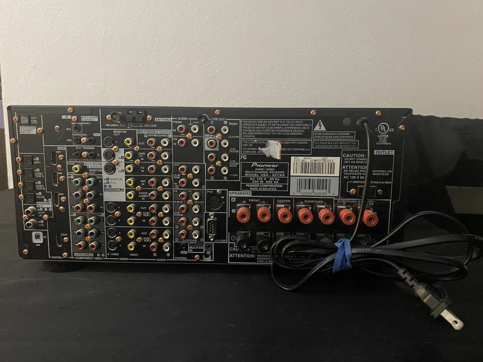 Pioneer Elite VSX 82TX 7.1 Channel 130 Watt Receiver - Image 2 of 4