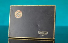 Vintage Cigarette Tin PLAYERS NAVY CUT for 50 Medium cigarettes - good condition