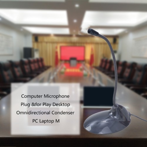 Intelligent Noise-Canceling Computer Omnidirectional Microphone Recording Mic - Photo 4/11