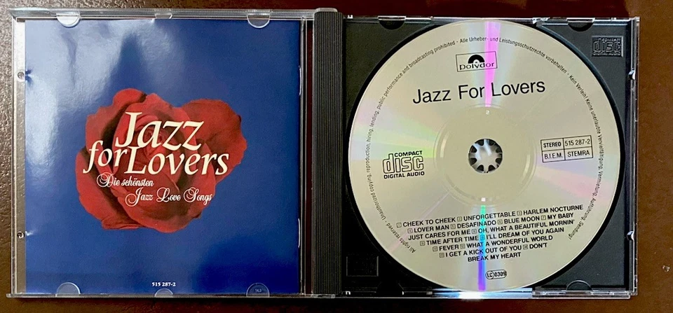 Jazz for Lovers - Die schönsten Jazz Love Songs - CD - Zustand sehr gut - Bild 3 von 3