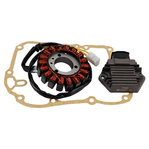 Stator Coil Regulator Gasket Kit For Honda SH 125 150 01-04 Dylan SES 125 150 - Picture 11 of 12