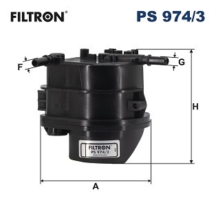 Filtron Kraftstofffilter FüR Ford Fiesta V 1.4 Tdci Fusion Peugeot 206+-image