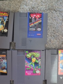 NES Games Lot Of 11  Nintendo BATTLETOADS  SUPER MARIO 3 AND MORE