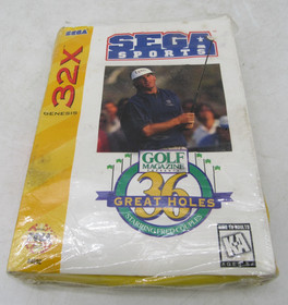 GOLF Magazine Presents 36 Great Holes Starring Fred Couples (Sega 32X) Complete
