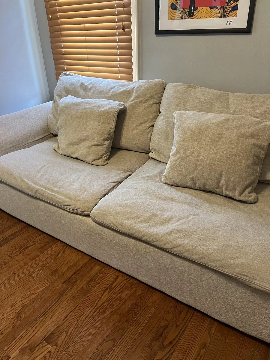 JOYBIRD CLOUD SOFA CREAM COLOR MUST SELL ASAP