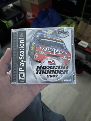 NASCAR Thunder 2002 PS1 PlayStation SEALED SHIPS QUICK