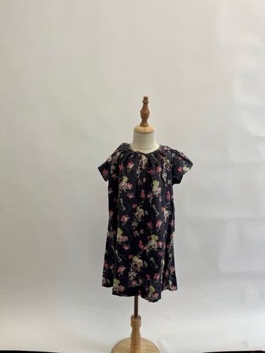 Bonpoint Salome Floral Printed Flared Hem Girls Dress Size 8