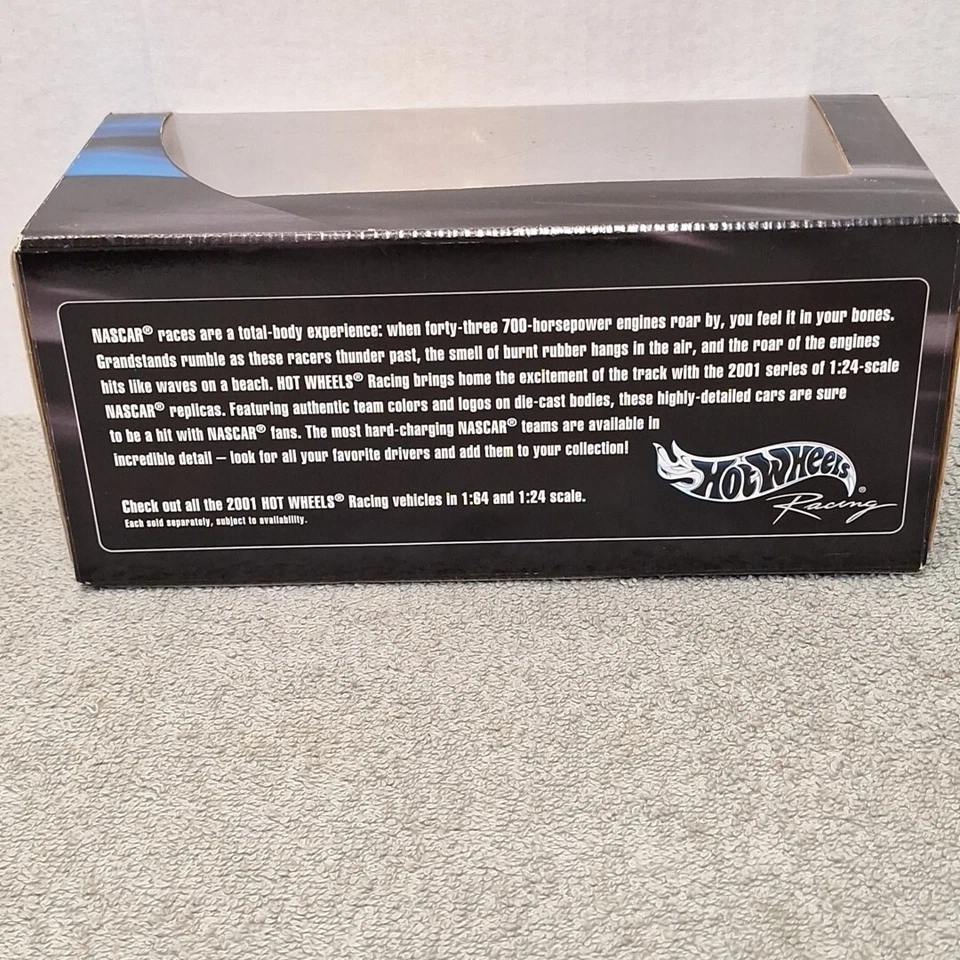 Hot Wheels Racing Ward Burton Nascar #22 Caterpillar Dodge 2001 1:24 - Imagem 4 de 4