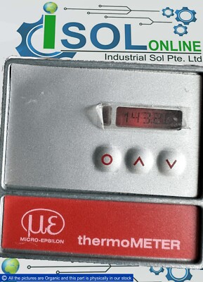 Micro-Epsilon CT-SF22-C3 Infrared Temperature Controller 4800103.003 thermoMETER