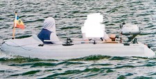 Schlauchboot mit Honda 4 Takter Motor