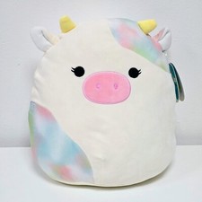 Squishmallows 12" Candess / Belana The Easter Cow Kellytoy Squishmallow Plush