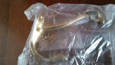 Brass Coat Hanger Large 4" - Brand New - Made in India -Unique Design
