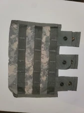 USGI Military MOLLE Triple Mag Pouch - 3 Magazine Army Shingle ACU Dig Camo NIB