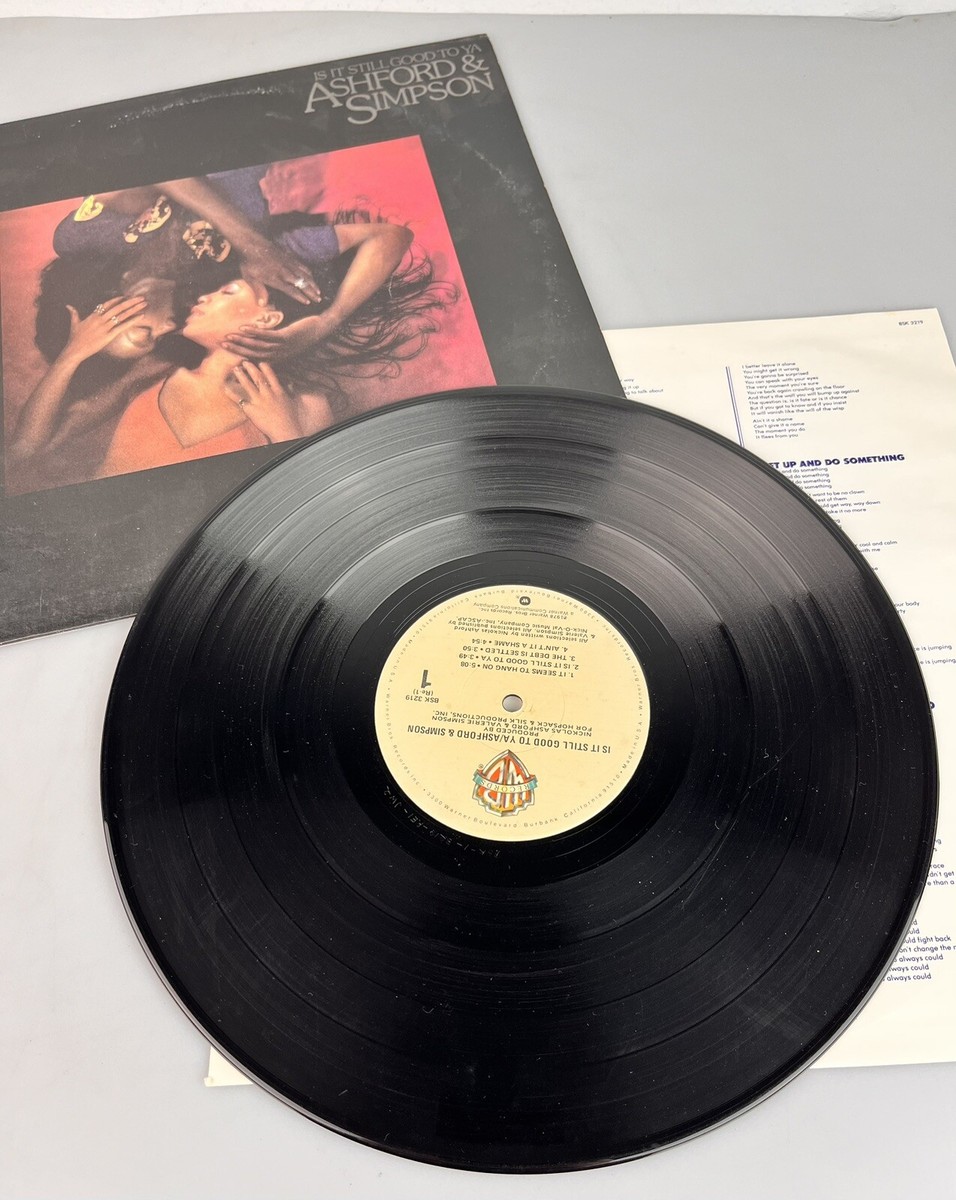 ASHFORD & SIMPSON Is It Still Good To Ya WARNER BROS BSK-3219 LP