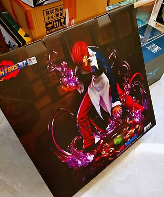 iORI【CD5枚セット】 Iori Yagami Statue Resin Model Toys THE KING OF FIGHTERS JOMATAL