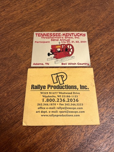 Emblems Nameplates Badges! Hoover Craftsman New Holland Hobart Triumph MUCH MORE - Picture 15 of 23
