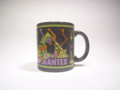 Jeantex Werbung Reklame merchandise - coffee mug Tasse Kaffeetasse Waechtersbach