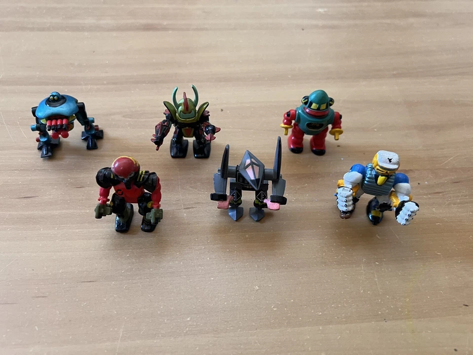 1992 Micro Machine- Z-bots Galoob- 6pcs Bundle - Image 2 of 4