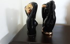 SALE Joan Lea 1950's PAIR Nubian Male Torso & Female Bust Head Vase Planter — photo 4