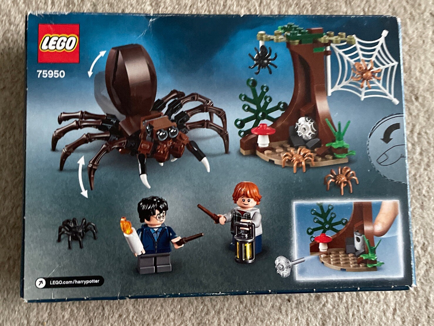 Lego 75950 Harry Potter Aragog's Lair New and Sealed eBay