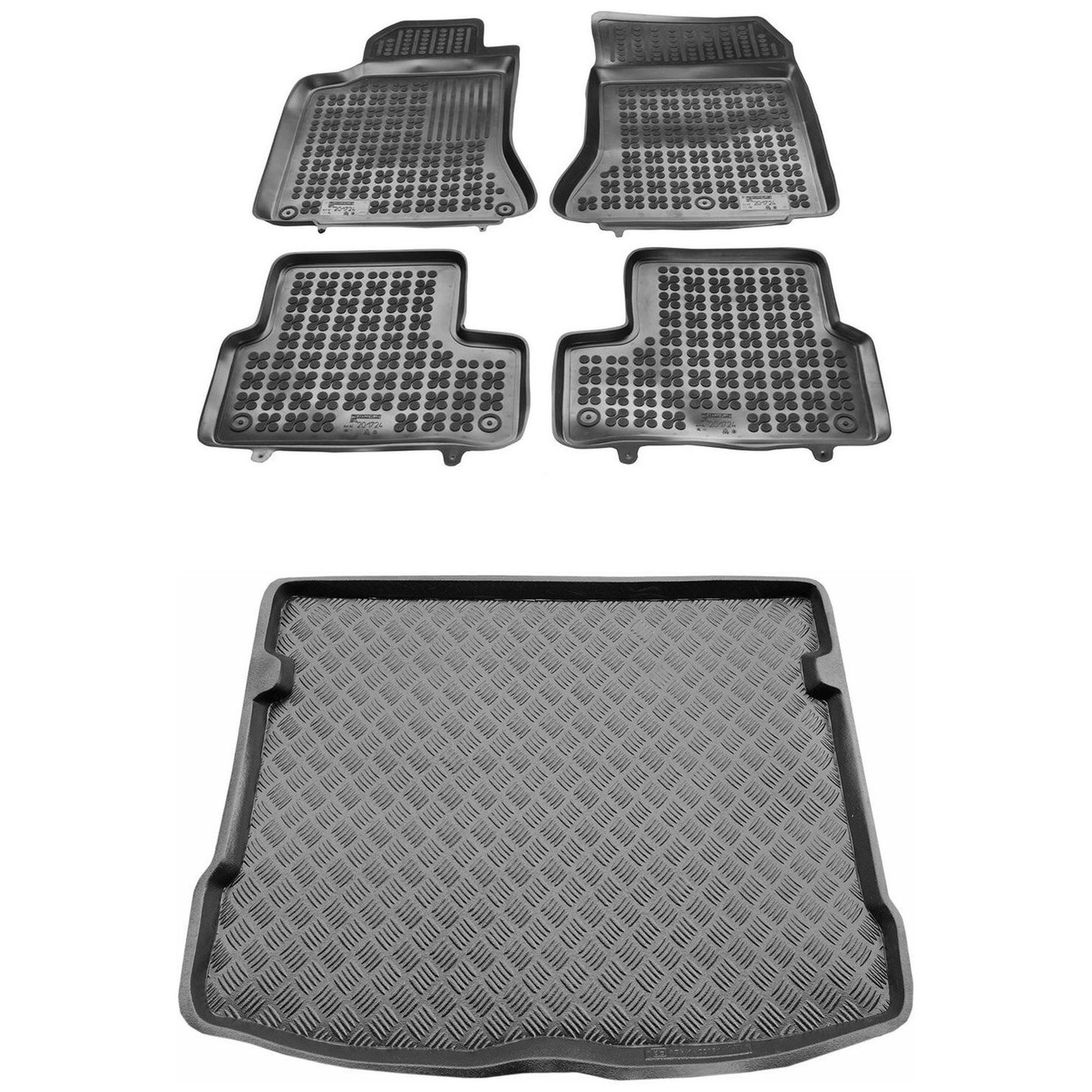 Tapis de coffre anti-saleté et tapis de sol lavables pour Mercedes W246
