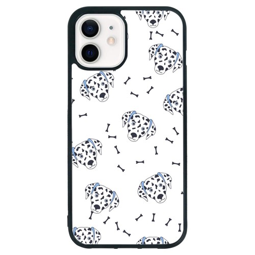 For iPhone SE XS XR Max 5 6 7 8 Plus Shockproof Cover Adorable Spotted Dalmatian - Picture 2 of 25