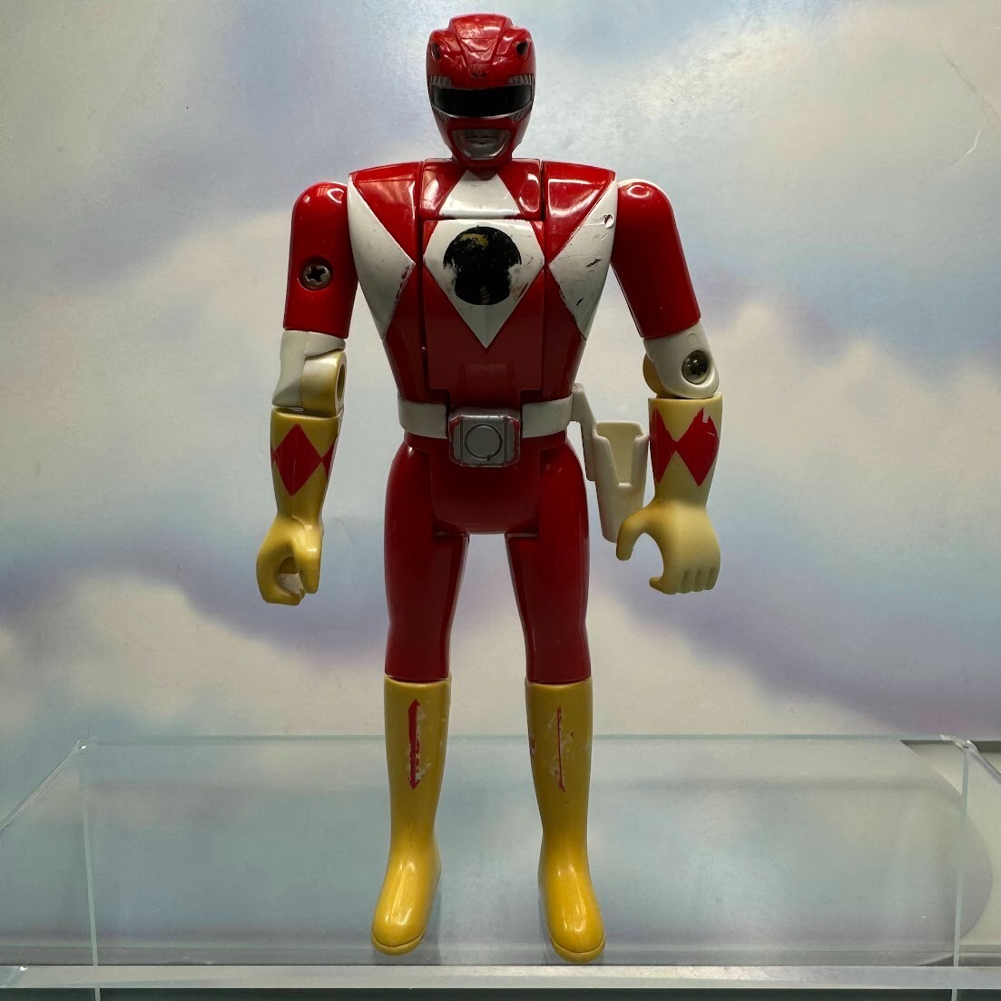 パワーレンジャー Vintage 1993 Bandai Auto Mighty Morphin Power Rangers Red Ranger 5